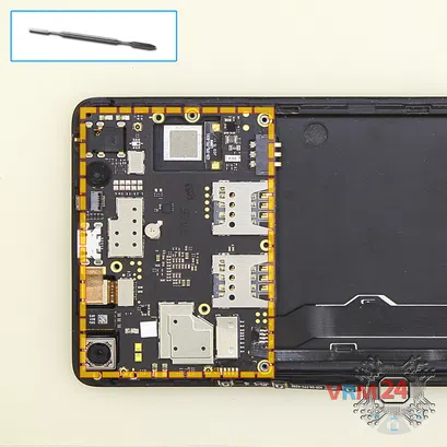 How to disassemble Lenovo A7000, Step 10/1