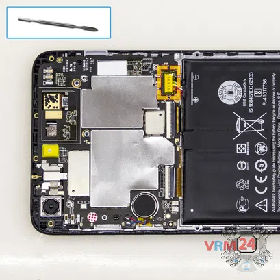 How to disassemble HTC Desire 728, Step 4/1