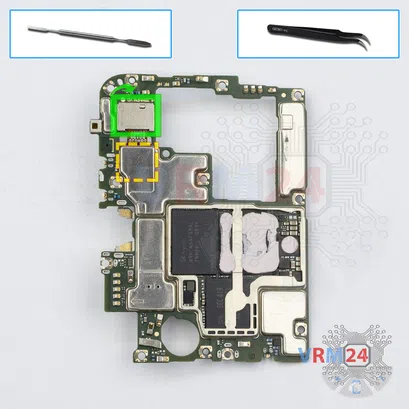 Como desmontar Huawei Honor 30 por si mesmo, Passo 16/1