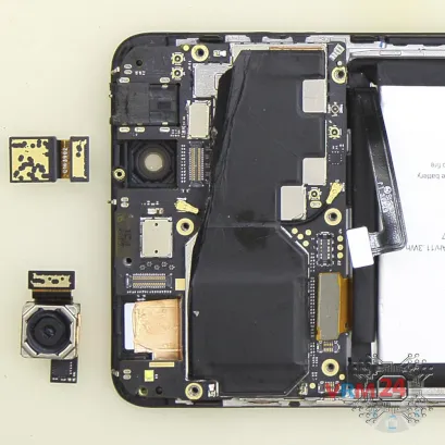 Como desmontar ZTE Nubia Z11 Mini S por si mesmo, Passo 13/2