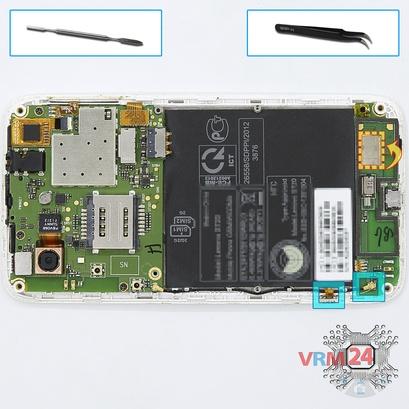 Как разобрать Lenovo S720 IdeaPhone, Шаг 5/1