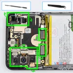 How to disassemble Oppo A53, Step 11/1