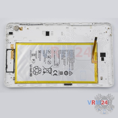 Como desmontar Huawei MediaPad T1 8.0'' por si mesmo, Passo 13/1