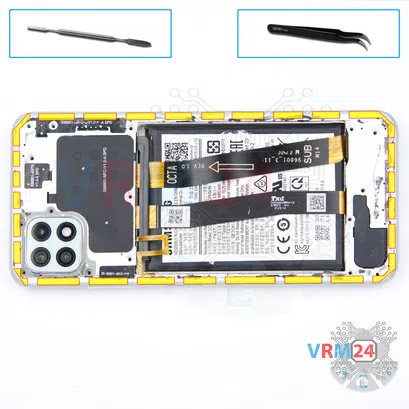 Cómo desmontar Samsung Galaxy A22s SM-A226, Paso 5/1
