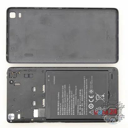 How to disassemble Lenovo K3 Note, Step 1/2