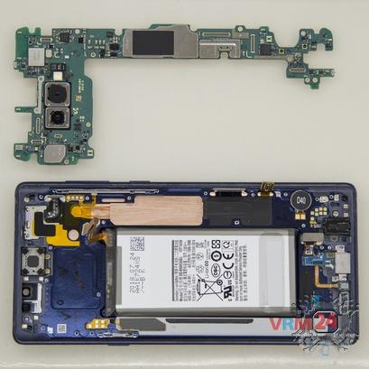 How to disassemble Samsung Galaxy Note 9 SM-N960, Step 11/2