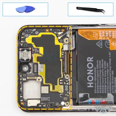 How to disassemble Honor X7b, Step 20/1
