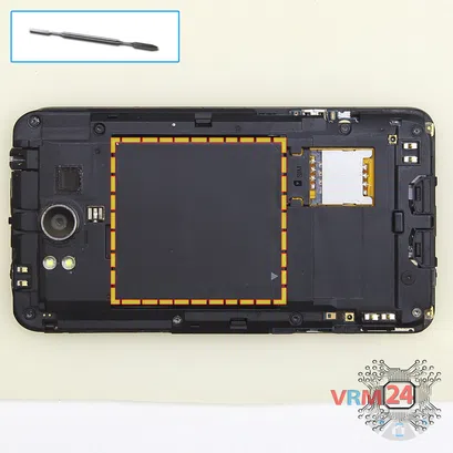 How to disassemble HTC Titan, Step 2/1