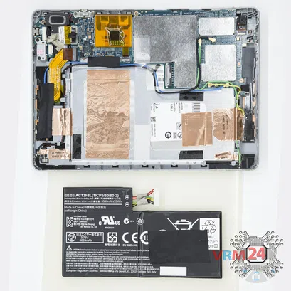 Cómo desmontar Acer Iconia Tab A1-811, Paso 3/2