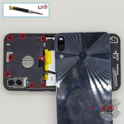 How to disassemble Asus ZenFone 5 ZE620KL, Step 3/1