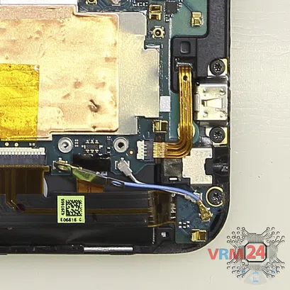 How to disassemble HTC One M9, Step 6/2