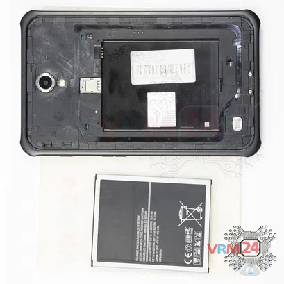 Cómo desmontar Samsung Galaxy Tab Active 8.0'' SM-T365, Paso 3/2