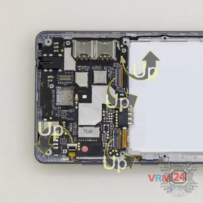 Как разобрать ZTE Blade A520C, Шаг 9/2