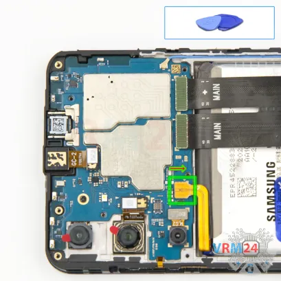 How to disassemble Samsung Galaxy A16 SM-A166, Step 9/1