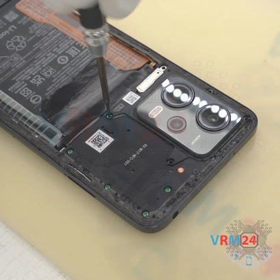 How to disassemble Xiaomi POCO X5, Step 4/3