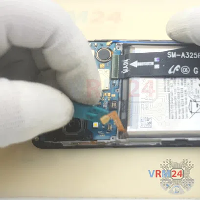 Cómo desmontar Samsung Galaxy A22 SM-A225, Paso 6/2