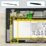Как разобрать Lenovo Tab 4 Plus TB-X704L, Шаг 7/1