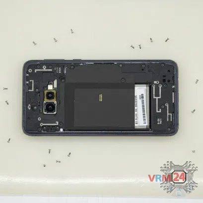 Cómo desmontar Samsung Galaxy S10e SM-G970, Paso 3/2