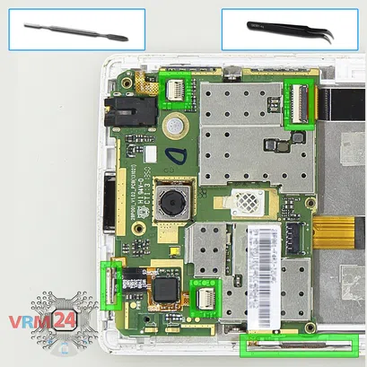 Como desmontar Acer Liquid Z150 Z5 por si mesmo, Passo 8/1