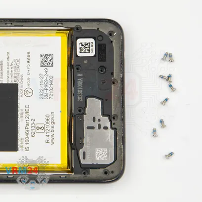 How to disassemble Oppo Reno8 T, Step 5/2