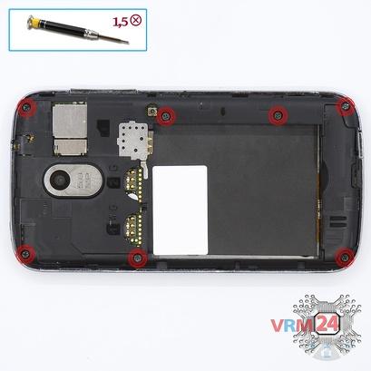 How to disassemble ZTE Blade C, Step 3/1