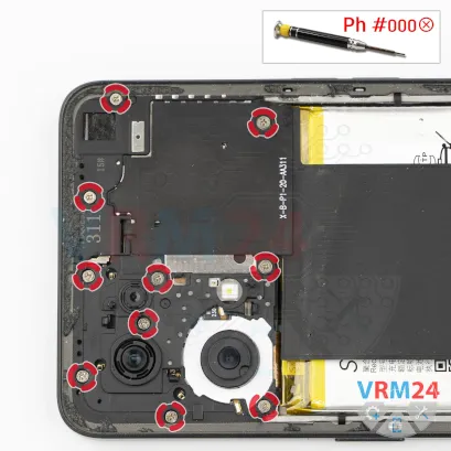 How to disassemble Oppo Reno7 4G, Step 5/1