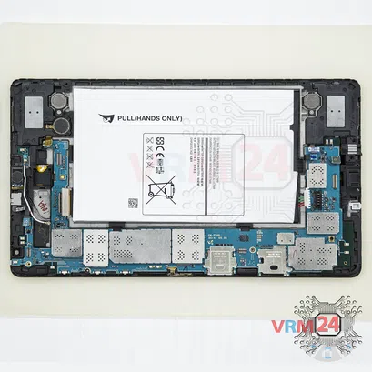 Cómo desmontar Samsung Galaxy Tab S 8.4'' SM-T705, Paso 7/2