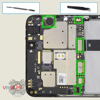 How to disassemble Meizu M3 Note M681H, Step 13/1