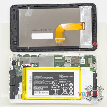 Cómo desmontar Huawei MediaPad T1 7'', Paso 5/3