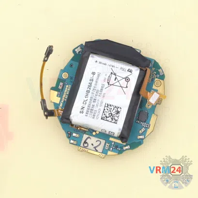 Substituição da bateria Samsung Gear S3 Frontier SM-R760, Passo 2/10