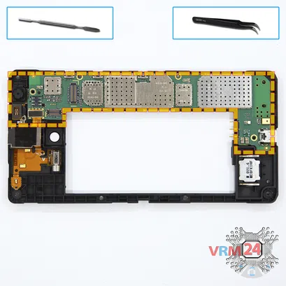 How to disassemble Nokia Lumia 735 RM-1038, Step 9/1