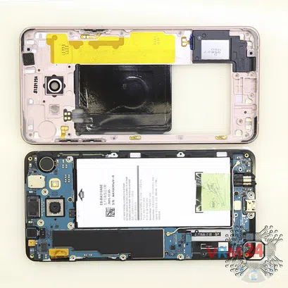 How to disassemble Samsung Galaxy A5 (2016) SM-A510, Step 4/3