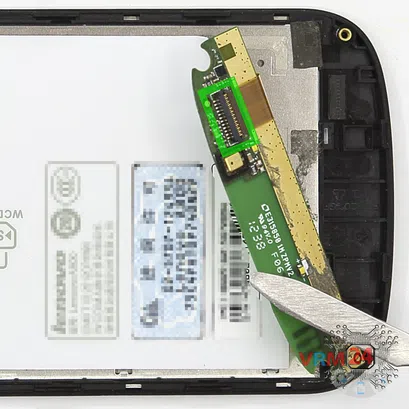 How to disassemble Lenovo A800 IdeaPhone, Step 6/2