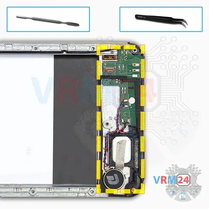 How to disassemble Prestigio Muze D3, Step 7/1