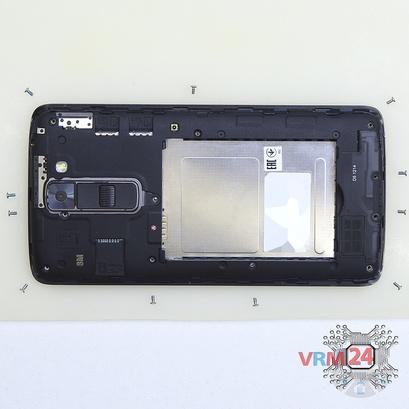 How to disassemble LG K7 X210, Step 3/2
