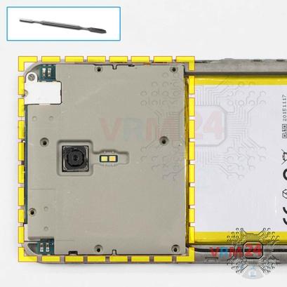 How to disassemble Meizu M2 Note M571H, Step 6/1