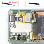 Como desmontar Huawei Y9s por si mesmo, Passo 12/1