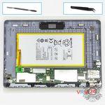 Cómo desmontar Huawei MediaPad T3 (10''), Paso 2/1
