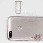 Como desmontar Lenovo A5, Passo 2/2