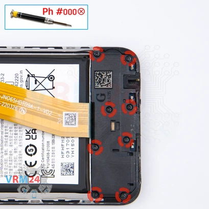 How to disassemble Samsung Galaxy A03 SM-A035, Step 7/1