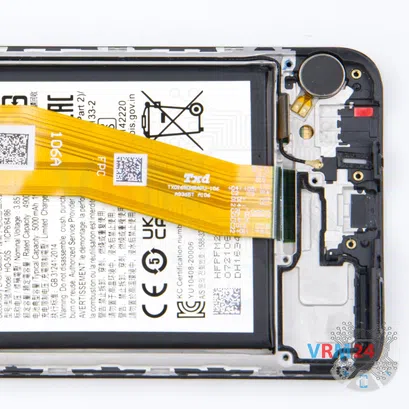 How to disassemble Samsung Galaxy A03s SM-037, Step 17/4