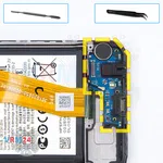 Como desmontar Samsung Galaxy A02s SM-A025 por si mesmo, Passo 10/1