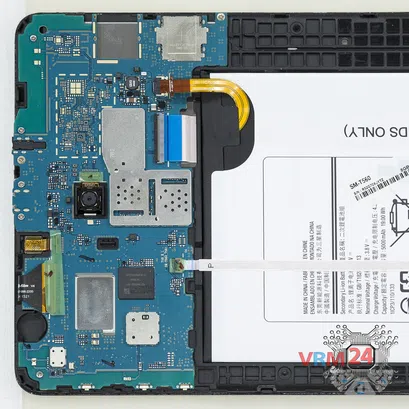 Как разобрать Samsung Galaxy Tab E 9.6'' SM-T560, Шаг 2/3
