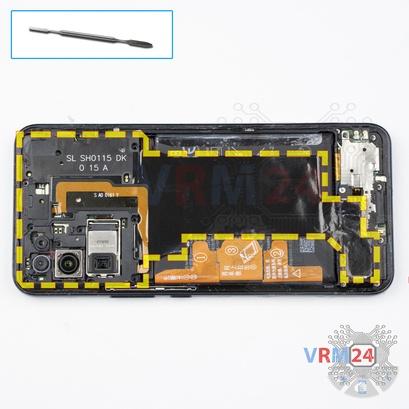How to disassemble Huawei Honor 30, Step 5/1