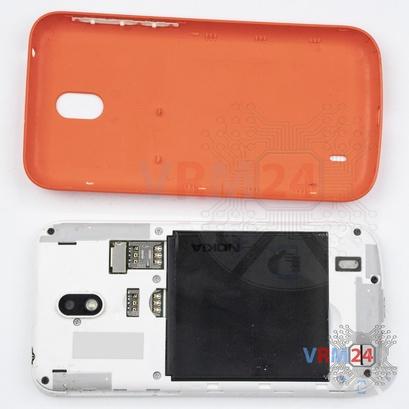How to disassemble Nokia 1 TA-1047, Step 2/2