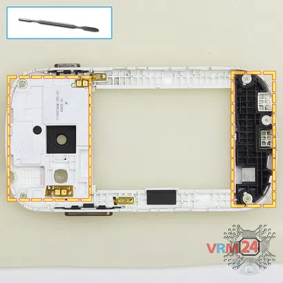 Как разобрать Samsung Galaxy Fame GT-S6810, Шаг 5/1