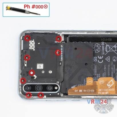 How to disassemble Huawei Y8P, Step 4/1