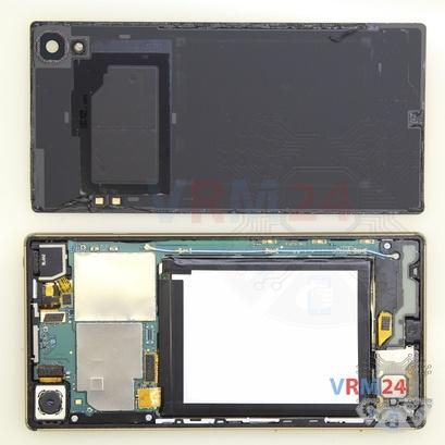 How to disassemble Sony Xperia Z5, Step 3/2