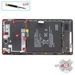 How to disassemble Sony Xperia C3, Step 2/1