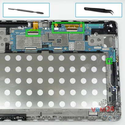 Cómo desmontar Samsung Galaxy Note Pro 12.2'' SM-P905, Paso 20/1